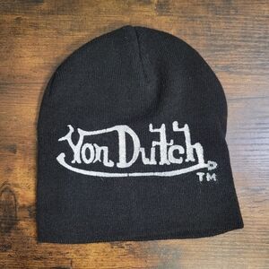 Von Dutch Black Beanie